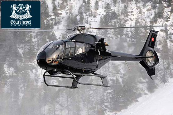 Single Helicopter EC120 Courchevel