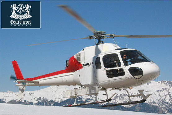 Twin Helicopter AS355 Squirrel Courchevel