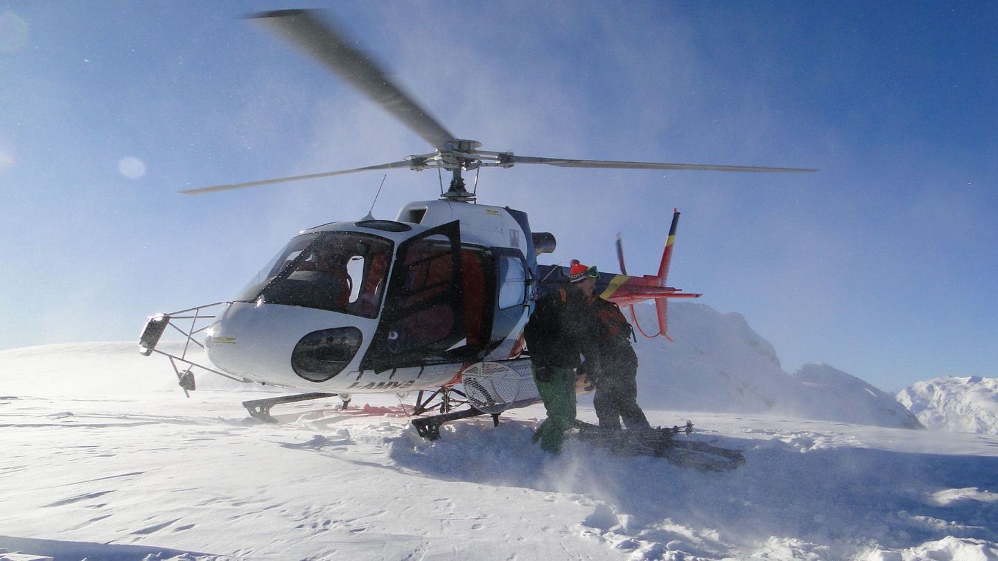Helicopter Transfer in Courchevel